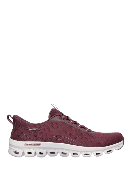 Skechers Glide-Step Elevate Amaze Trainers, Burgundy