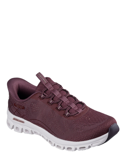 Skechers Glide-Step Elevate Amaze Trainers - view 2, Burgundy