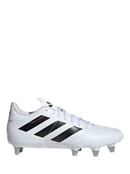 adidas Kakari SG Rugby Boots, White/Black