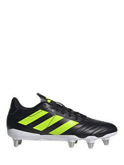 adidas Kakari SG Rugby Boots, Black/Lemon
