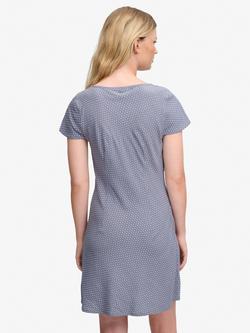 Superdry Printed Mini Dress, Blue Polka Dot - view 2, Blue Polka Dot
