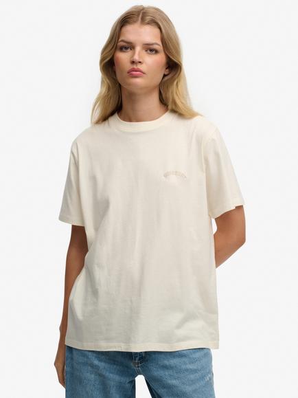 Superdry Essential Logo Loose T-Shirt, Desert Bone