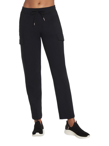 Skechers Slip-Ins Cargo Trousers, Black, Black