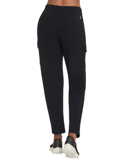 Skechers Slip-Ins Cargo Trousers, Black - view 2, Black