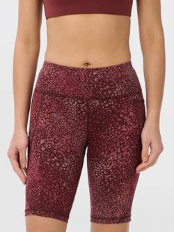 Sweaty Betty Power 9" Cycling Shorts, Red Dot Terrain