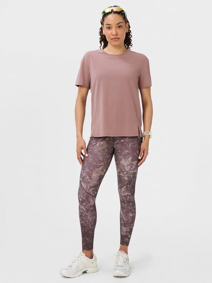 Sweaty Betty Ultimate Train Perforated T-Shirt, Duskberry Purple - view 2, Duskberry Purple