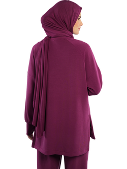 Bokitta Soft-Touch Modal Lounge Set - view 2, Mangosteen