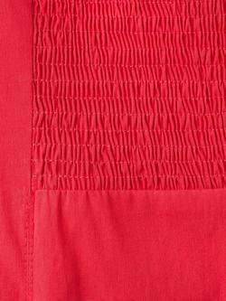 Mango Fit and Flare Square Neck Maxi Dress, Red - view 2, Red