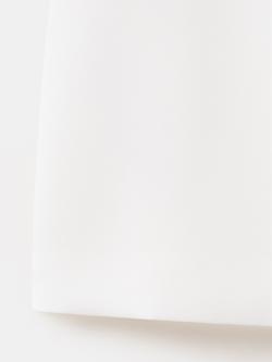 Mango Fit and Flare Square Neck Mini Dress, White - view 2, White