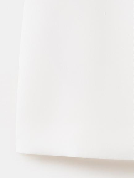 Mango Fit and Flare Square Neck Mini Dress, White - view 2, White