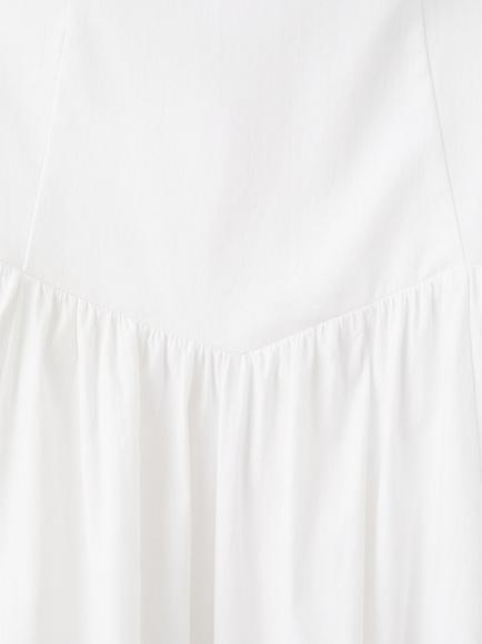 Mango Corset Bodice Mini Dress, White - view 2, White
