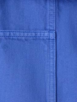 Mango Belted Mid Rise Denim Mini Skirt, Blue - view 2, Blue