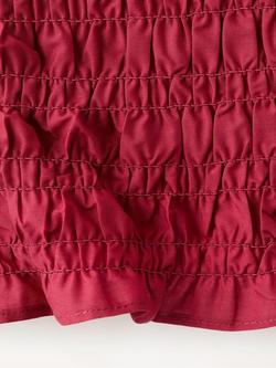 Mango Smocked Top - view 2, Red