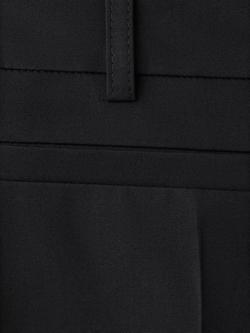 Mango Mid Rise Flare Trousers, Black - view 2, Black