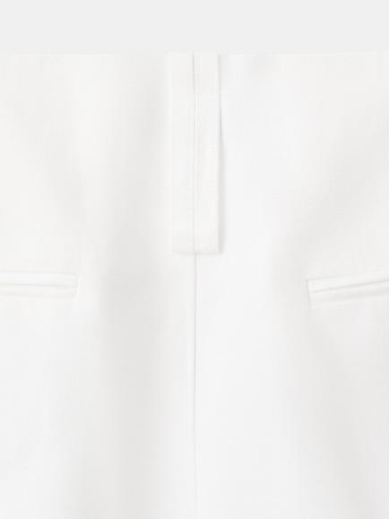 Mango Pantalon Dar Wide Leg Trousers, Off White - view 2, Off White