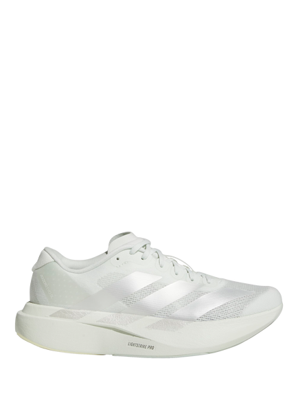 adidas Adizero Evo SL Running Shoes, Mint Green, White/Silver