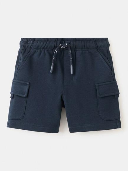 Mango Baby Cargo Shorts, Navy, Navy