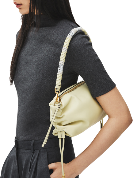 Radley Eden Row Leather Small Zip Top Cross Body Bag, Lemongrass - view 2, Lemongrass