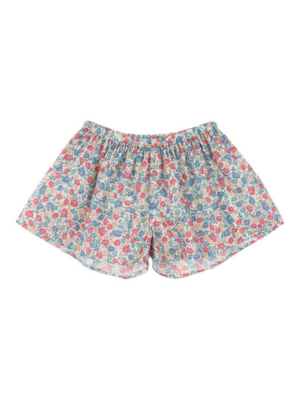 Konges Sløjd Kids' Vianna Cotton Shorts, Fiola, Fiola