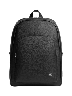 Carl Friedrik Ayrton Leather Backpack, Black