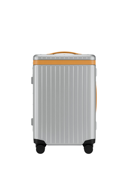 Carl Friedrik The Carry-On 4-Wheel 56cm Cabin Case, 40L, Silver
