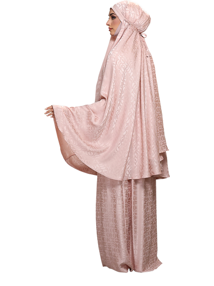 Bokitta Premium Prayer Set, Hilal Rose