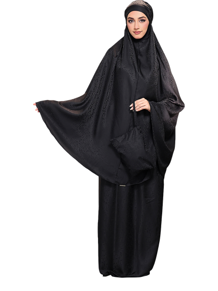 Bokitta Premium Prayer Set, Monogram Black