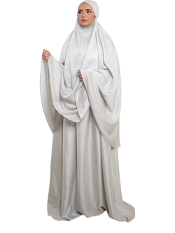 Bokitta Premium Prayer Set, Monogram Gray