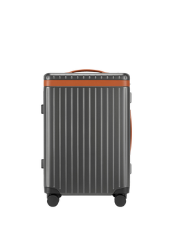 Carl Friedrik The Large Carry-On 4-Wheel Cabin Suitcase, 49L, Cognac