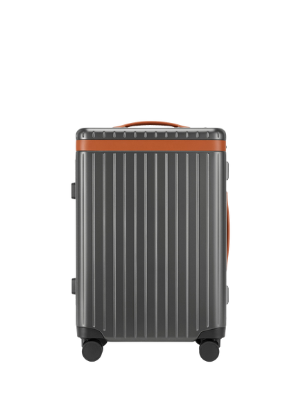 Carl Friedrik The Large Carry-On 4-Wheel Cabin Suitcase, 49L, Cognac