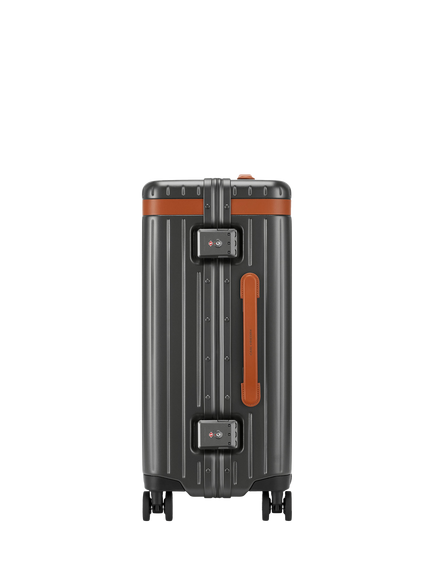 Carl Friedrik The Large Carry-On 4-Wheel Cabin Suitcase, 49L - view 2, Cognac