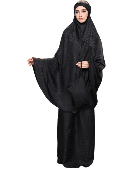 Bokitta Premium Prayer Set, Hilal Black
