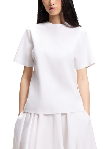 BOSS Eharpa Cotton T-Shirt, White
