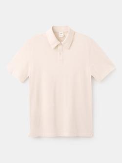 Mango Polo Short Sleeve Cotton T-Shirt, Raw, Raw
