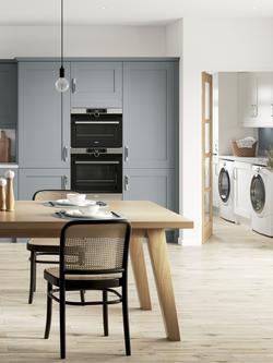 John Lewis Elements Bronte Fitted Kitchen - view 2, Providence Blue