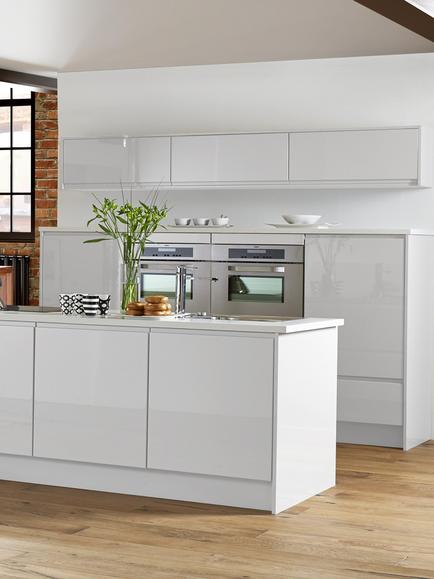 John Lewis Elements Conrad Fitted Kitchen - view 2, White