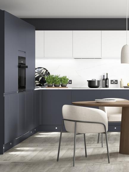 John Lewis Elements Eliot Fitted Kitchen - view 2, White
