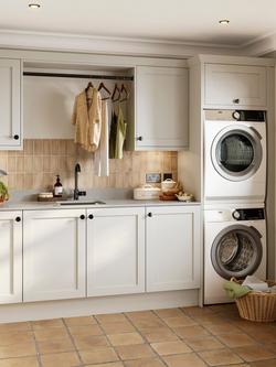 John Lewis Elements Milne Fitted Kitchen, Harbour