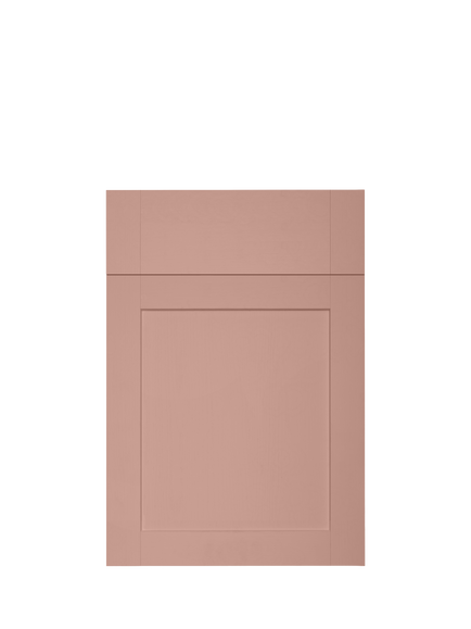 John Lewis Elements Milne Fitted Kitchen, Painted Dusky Pink