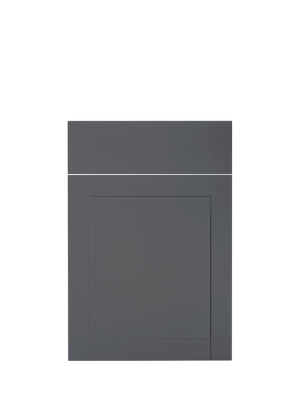 John Lewis Elements Orwell Fitted Kitchen, Charcoal
