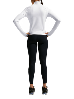 Nike Swift High Waist 7/8 Running Leggings with Pockets, Black/Silver - view 2, Black/Silver