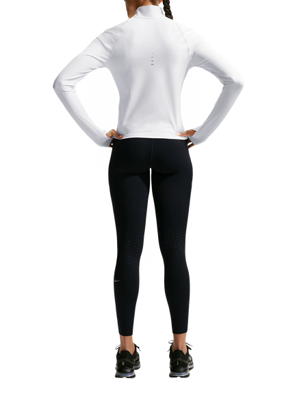 Nike Swift High Waist 7/8 Running Leggings with Pockets, Black/Silver - view 2, Black/Silver