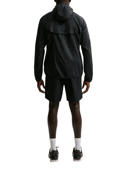Nike Stride Repel UV Running Jacket, Black/Reflective - view 2, Black/Reflective