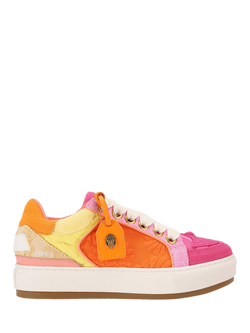 Kurt Geiger London Southbank Tag Fabric Trainers, Multi, Multi