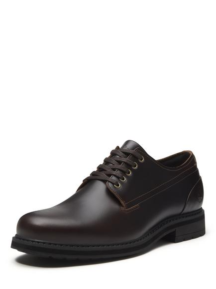 Timberland Stormbucks Waterproof Leather Shoes, Dark Brown - view 2, Dark Brown