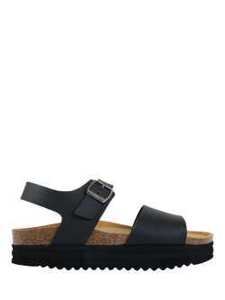 V.GAN Vegan Clove Comfort Footbed Sandals, Black