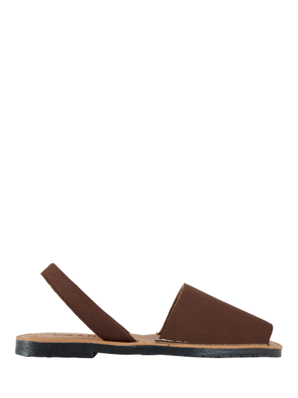 V.GAN Vegan Rambu Menorcan Sandals, Brown