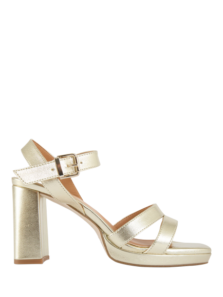 V.GAN Vegan Tulsi Platform Heel Sandals, Gold