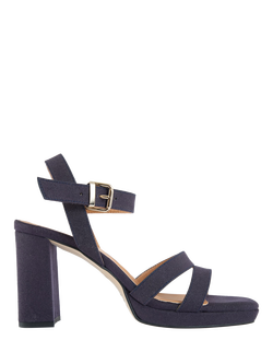 V.GAN Vegan Tulsi Platform Heel Sandals, Navy