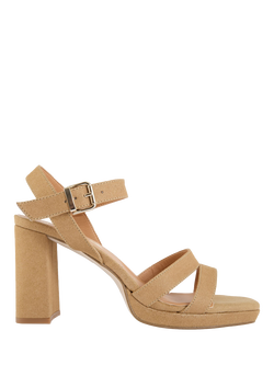V.GAN Vegan Tulsi Platform Heel Sandals, Taupe, Taupe